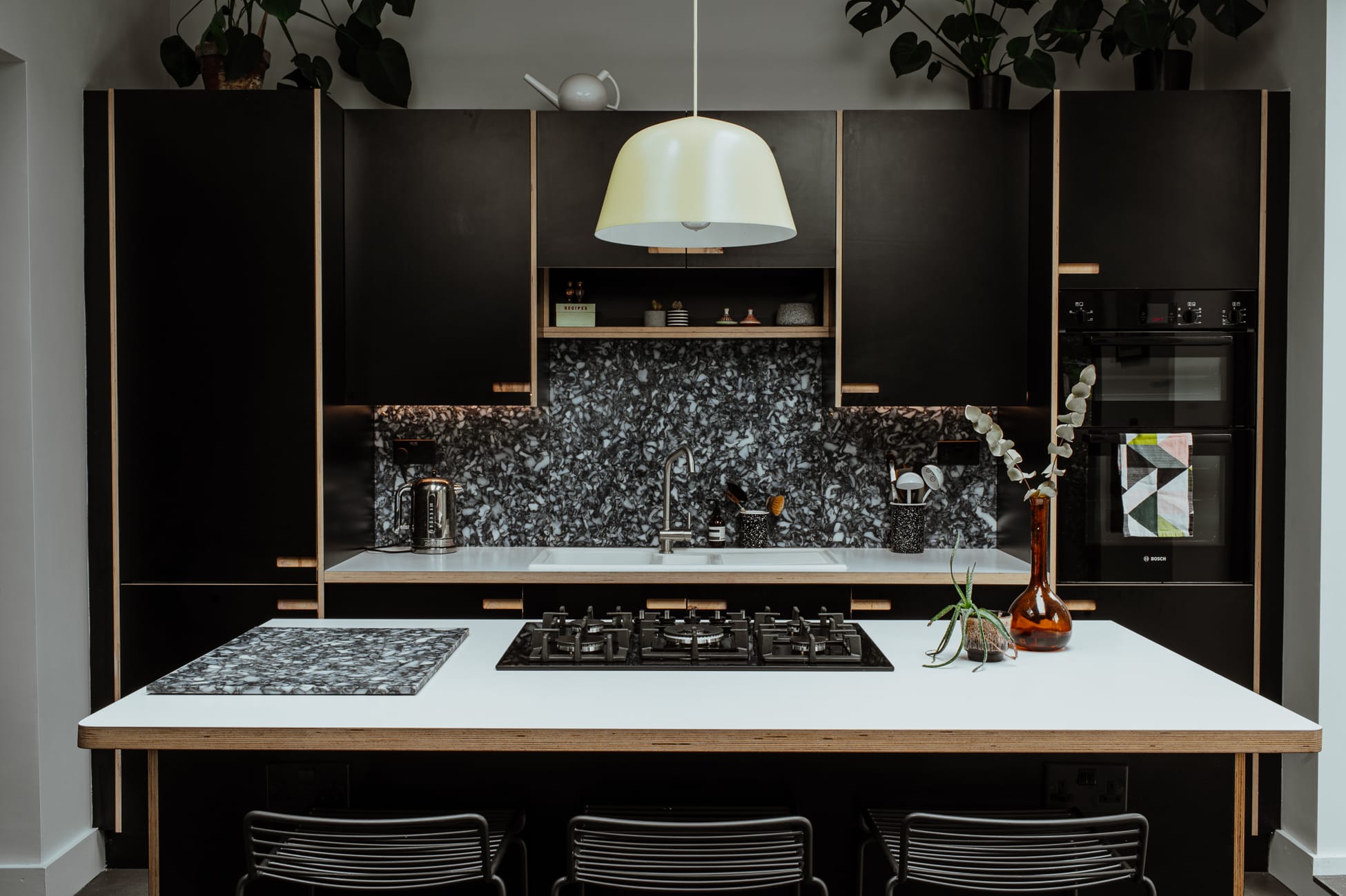 Industrial Style Kitchen Units - 80 Black Kitchen Cabinets The Most